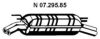 EBERSP?CHER 07.295.85 End Silencer